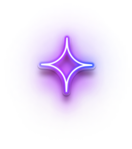 Neon Star Icon
